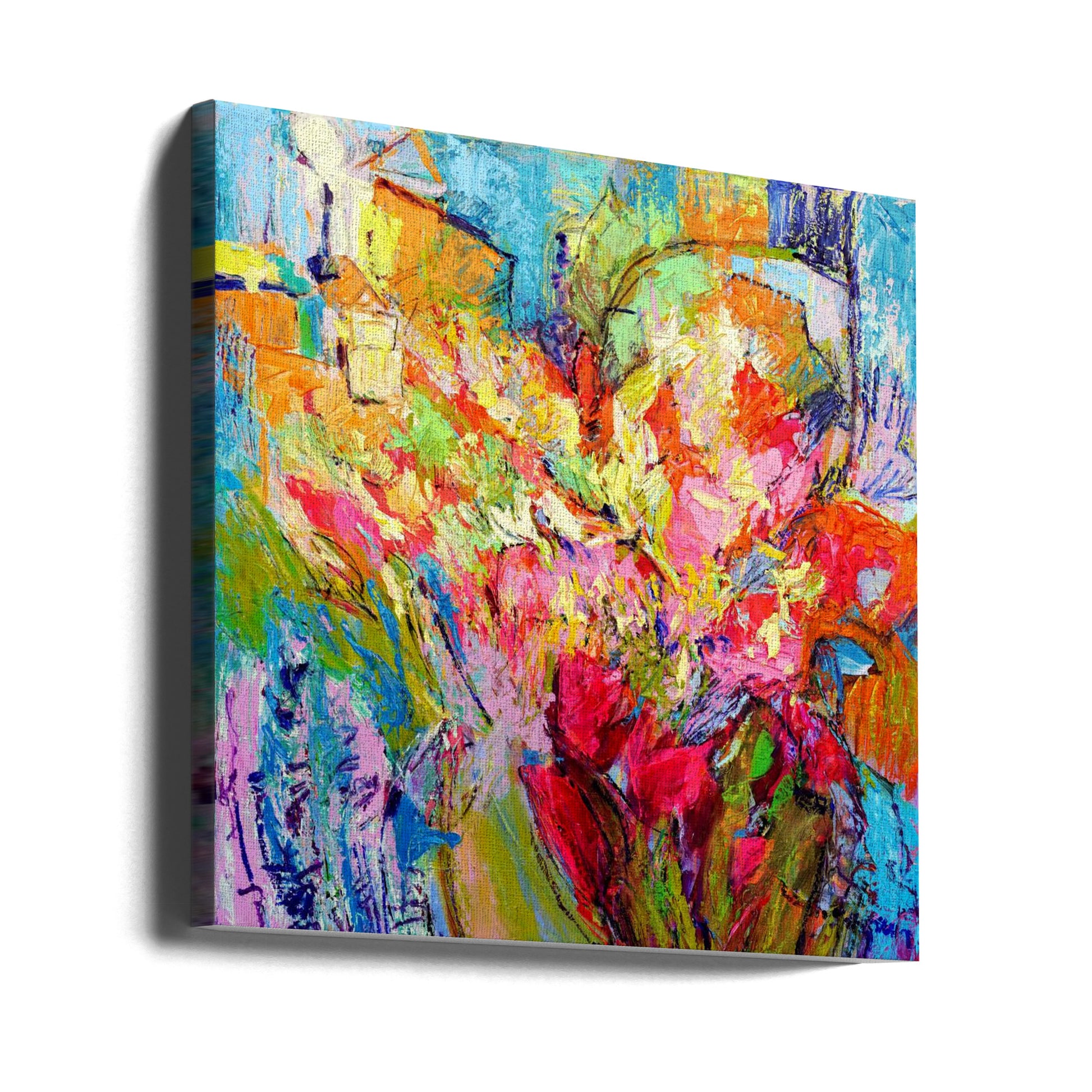 Rebirth by Dorothy Fagan | Abstract Colorful Painting, Large Canvas Wall Art Print | Artsy Earth