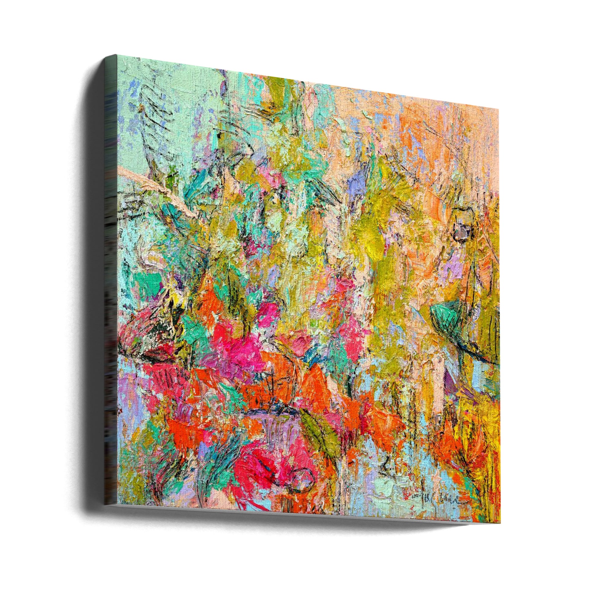 Ever Splendid by Dorothy Fagan | Abstract Colorful Painting, Large Canvas Wall Art Print | Artsy Earth