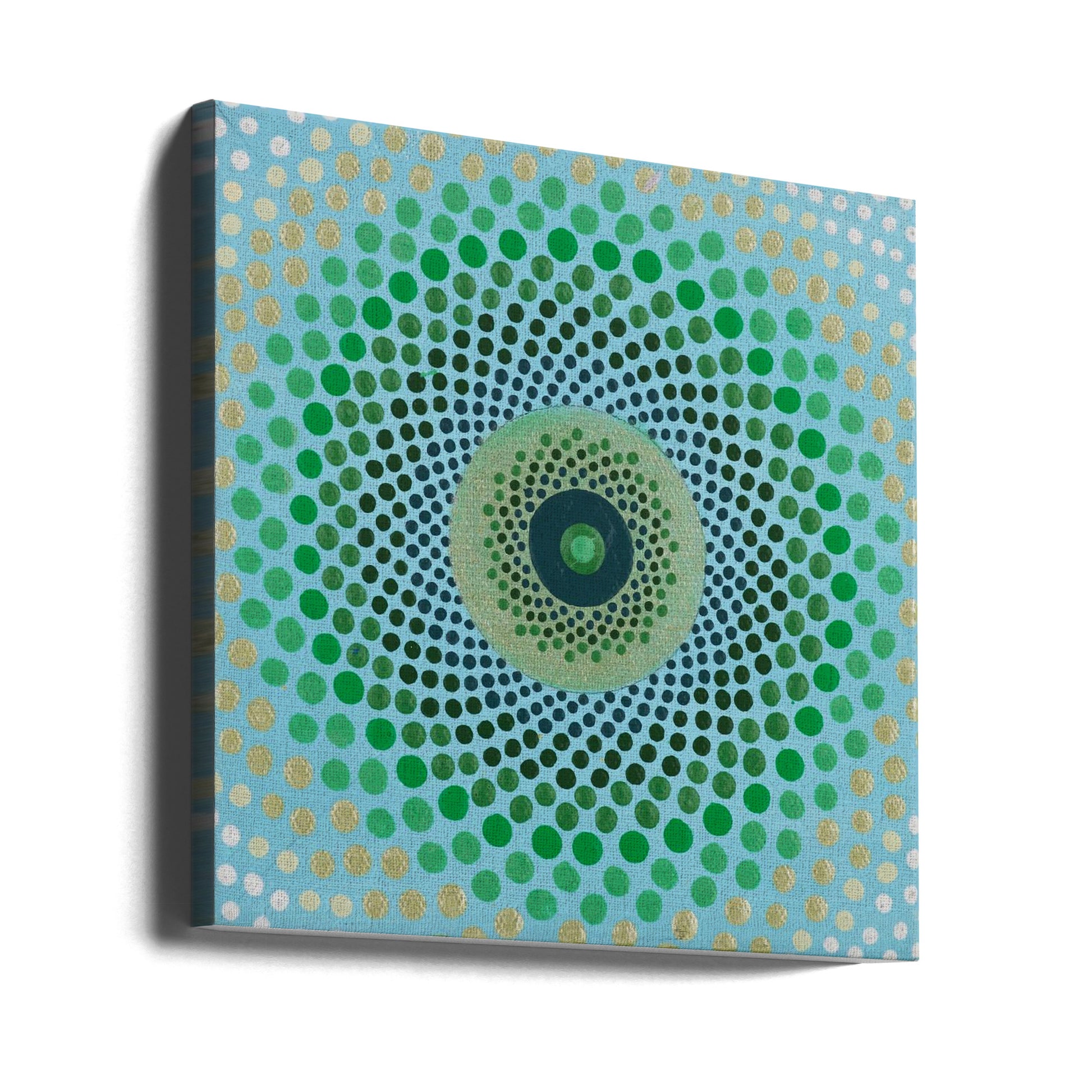 Infinity by Amy Diener | Mandala Dot Design, Large Canvas Wall Art Print | Artsy Earth