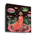 Space Host by Samantha Hearn | Retro Sci-fi Collage, Large Canvas Wall Art Print | Artsy Earth