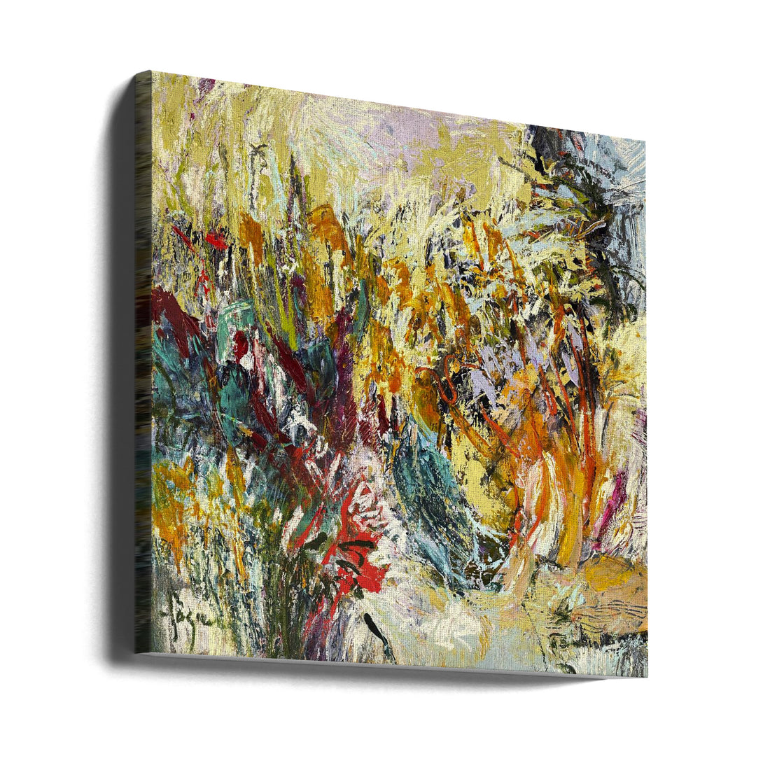 Primal Flame by Dorothy Fagan | Abstract Texture Painting, Large Canvas Wall Art Print | Artsy Earth