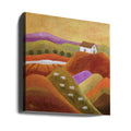 Purple Hills by Angeles M. Pomata | Mountain Landscape Painting, Large Canvas Wall Art Print | Artsy Earth