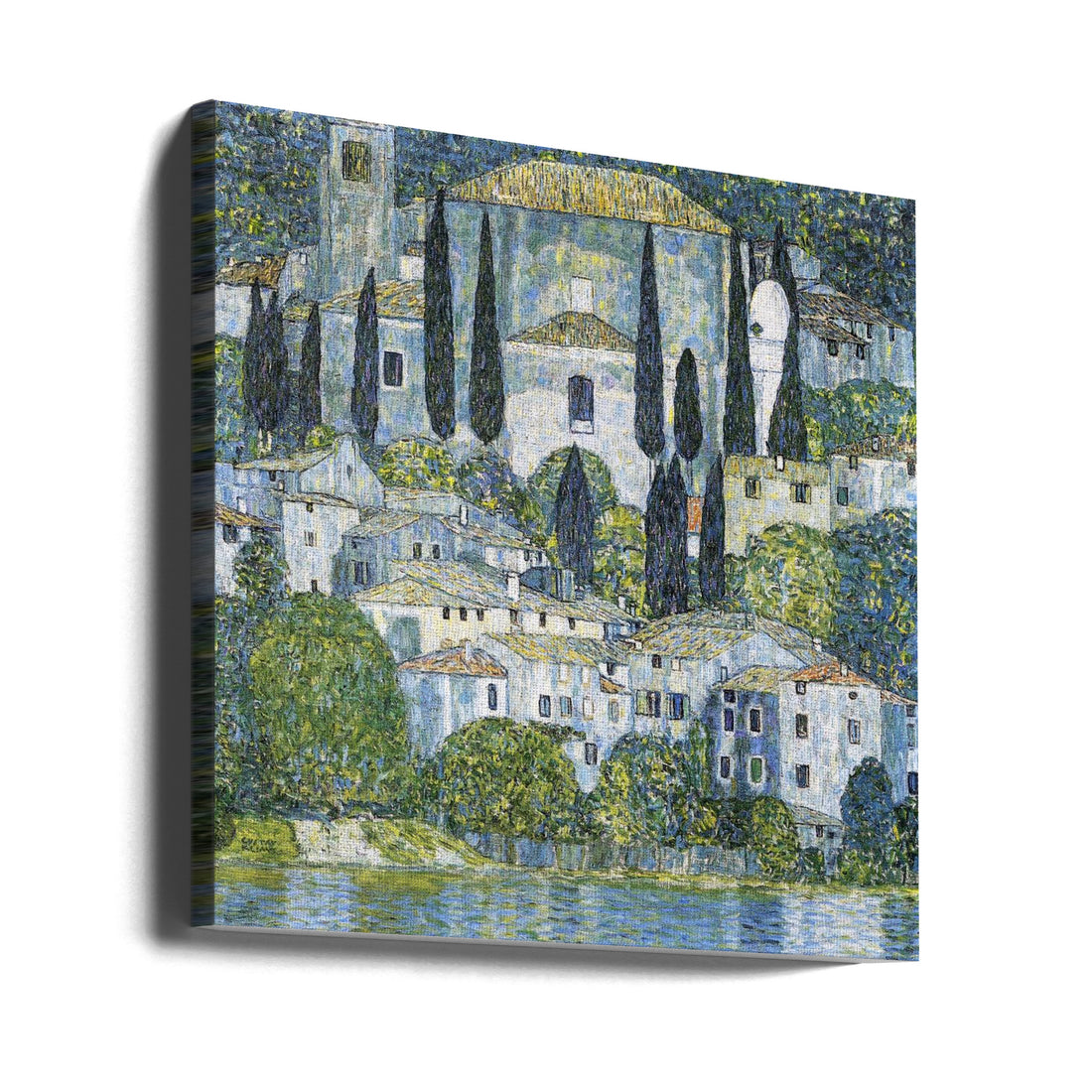 Church at Cassone by Gustav Klimt | Classic Landscape Painting, Large Canvas Wall Art Print | Artsy Earth