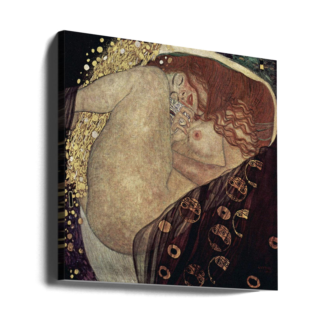 Danae Art Print by Gustav Klimt | Gustav Klimt Classic Painting, Large Canvas Wall Art Print | Artsy Earth