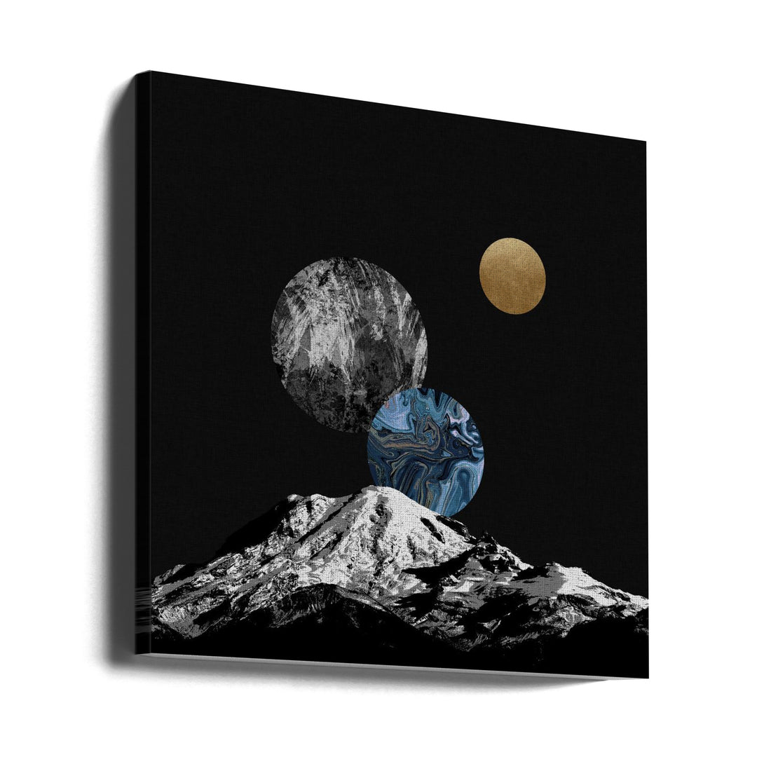 Space II by Orara Studio | Dark Space Surreal, Large Canvas Wall Art Print | Artsy Earth