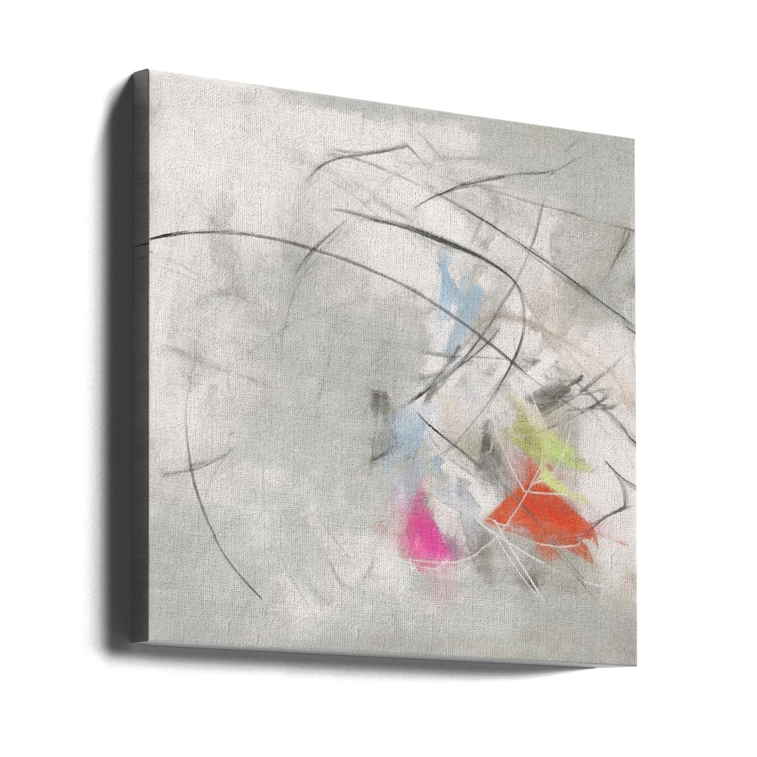 Freshness #3 by Alma | Abstract Geometric Painting, Large Canvas Wall Art Print | Artsy Earth