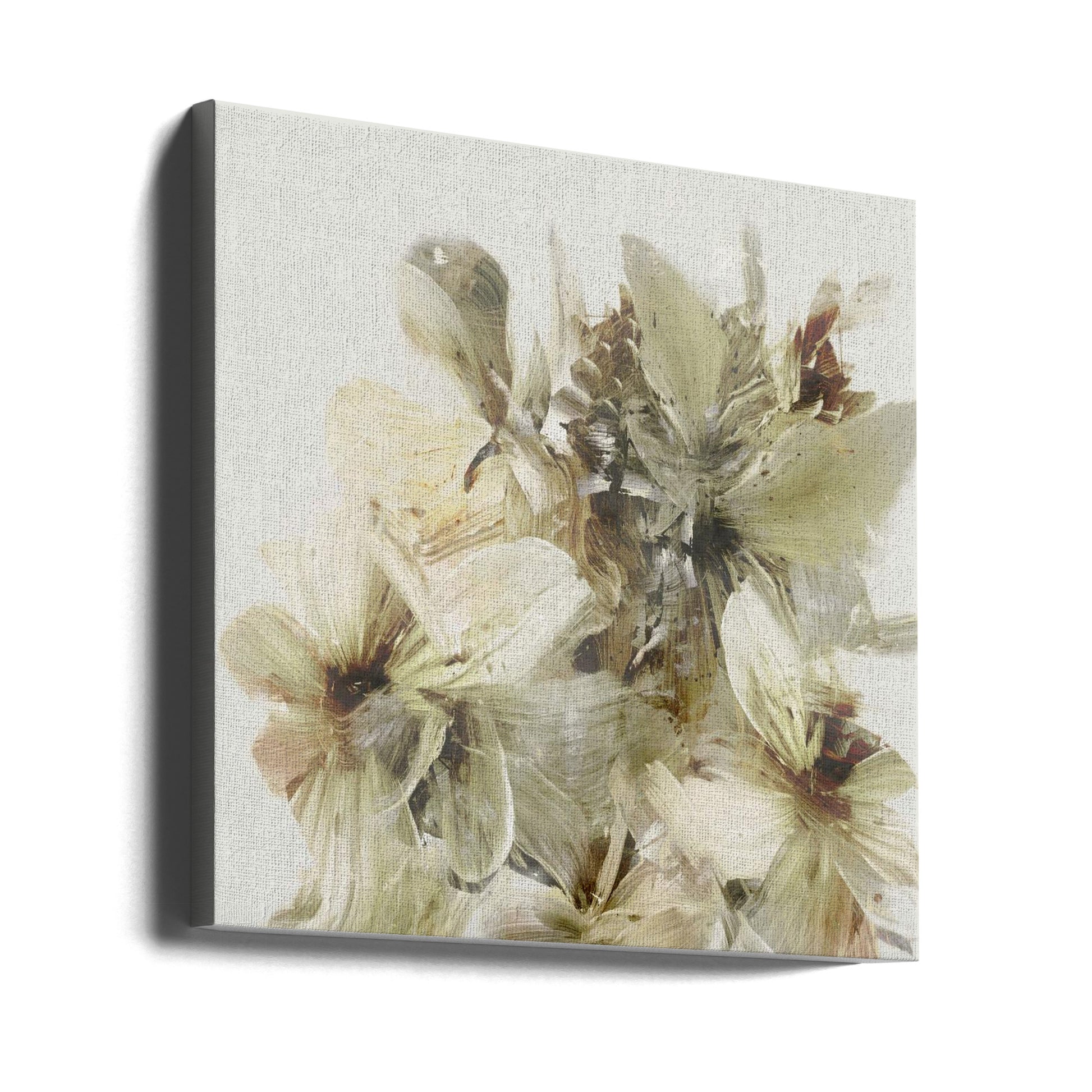 Hill Flowers by Dan Hobday | Abstract Floral Illustration, Large Canvas Wall Art Print | Artsy Earth