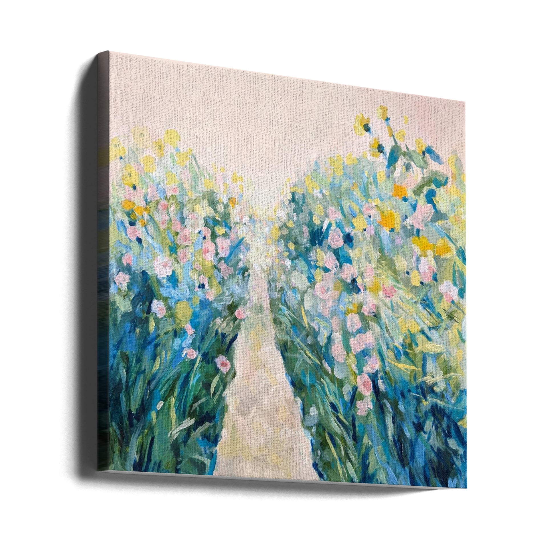 Light Summer by Claire Whitehead | Floral Garden Painting, Large Canvas Wall Art Print | Artsy Earth