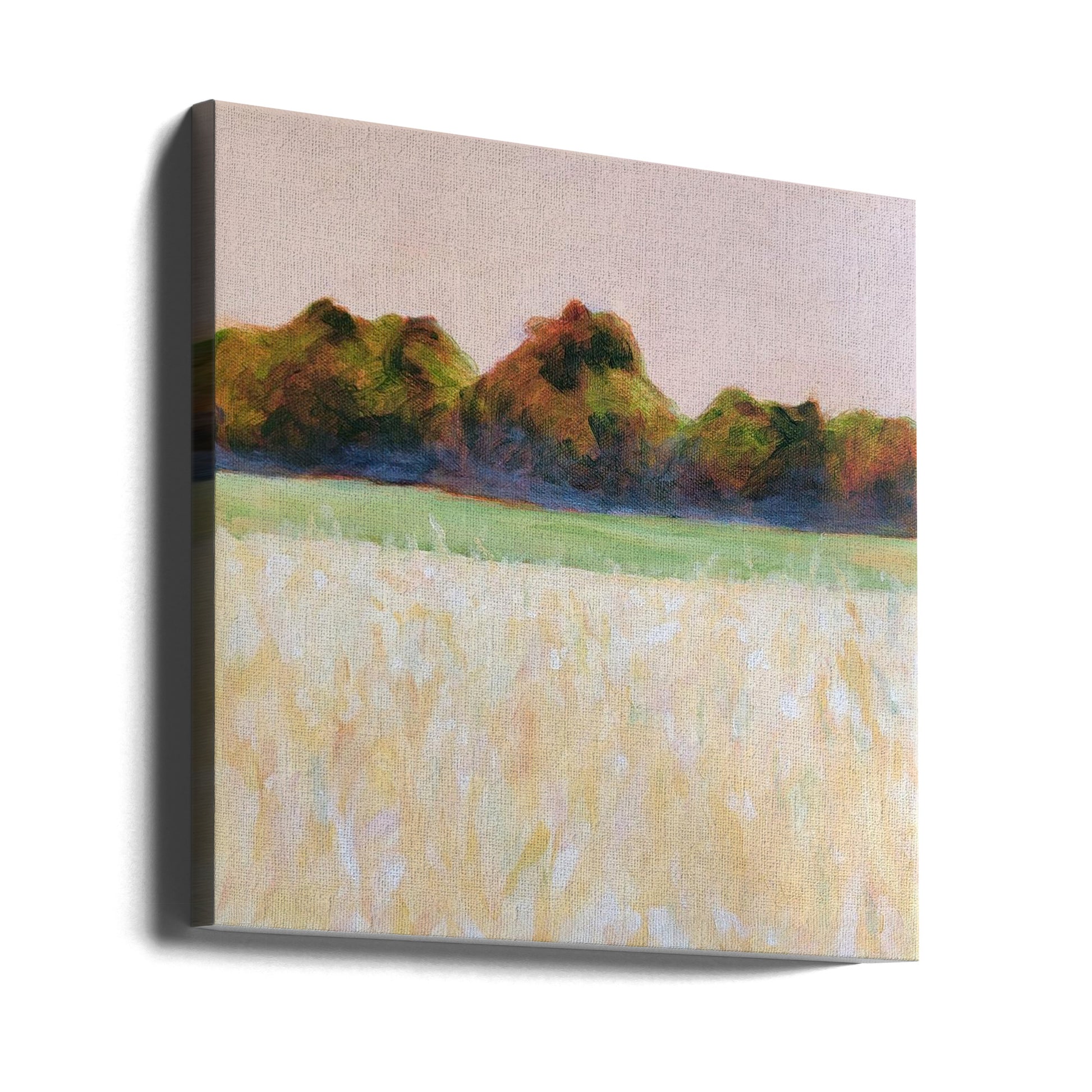 Summer Field by Claire Whitehead | Painted Landscape Nature, Large Canvas Wall Art Print | Artsy Earth