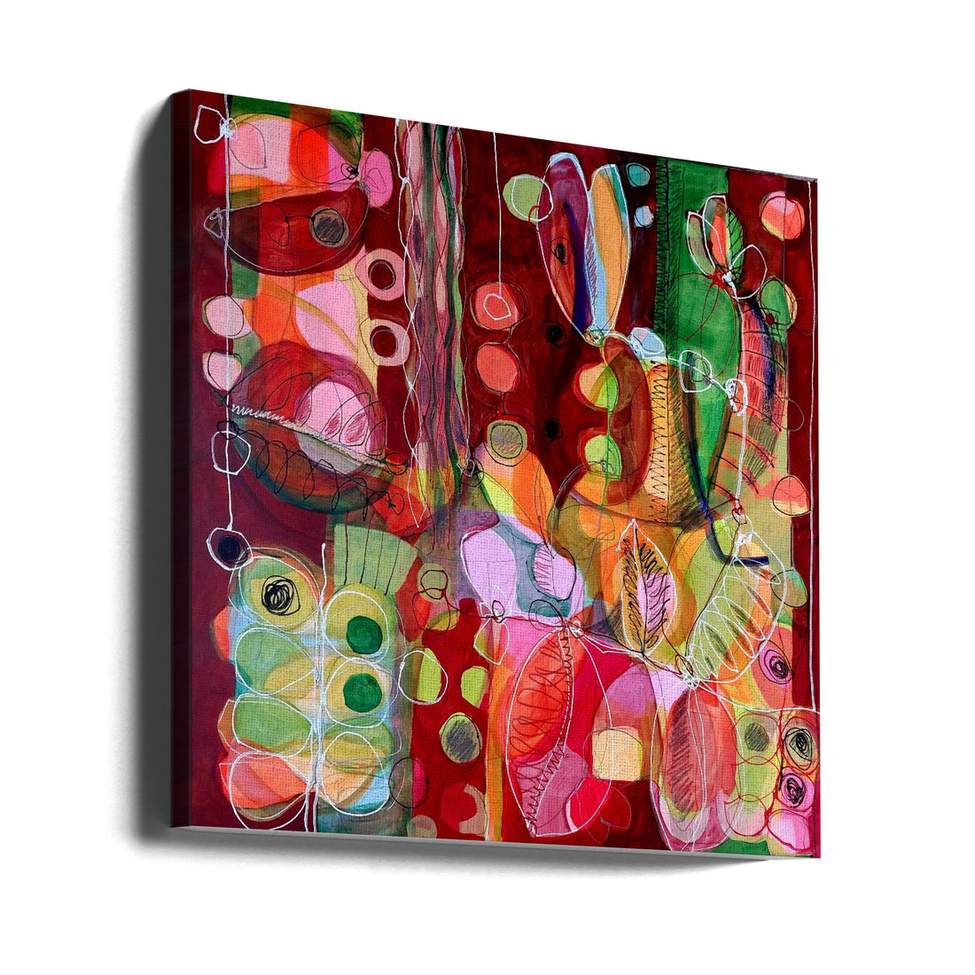 Nothing like Summer I by Monika Riethmueller | Surreal Abstract Art, Large Canvas Wall Art Print | Artsy Earth