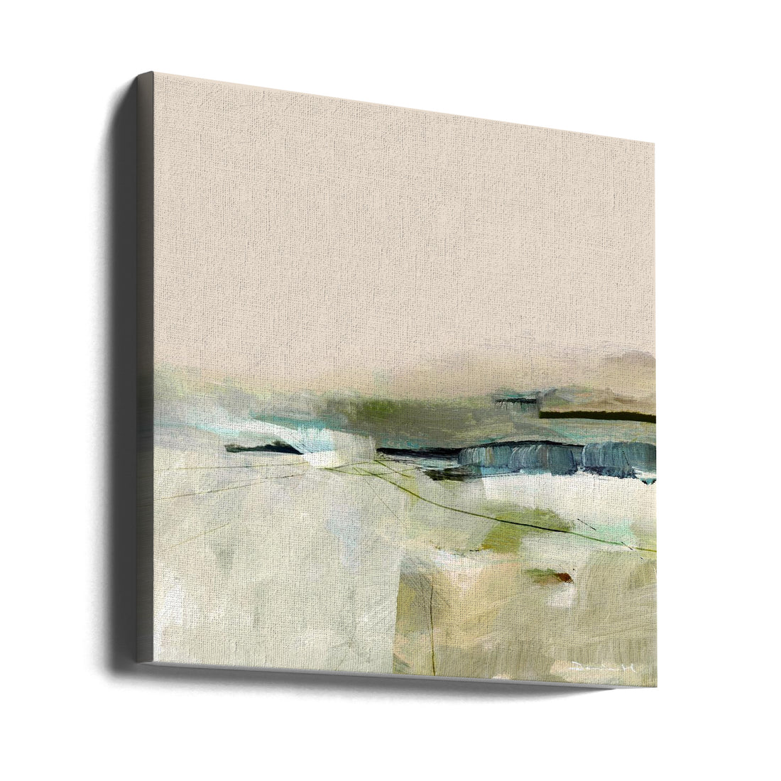 Abstract Landscape by Dan Hobday | Contemporary Minimal Painting, Large Canvas Wall Art Print | Artsy Earth