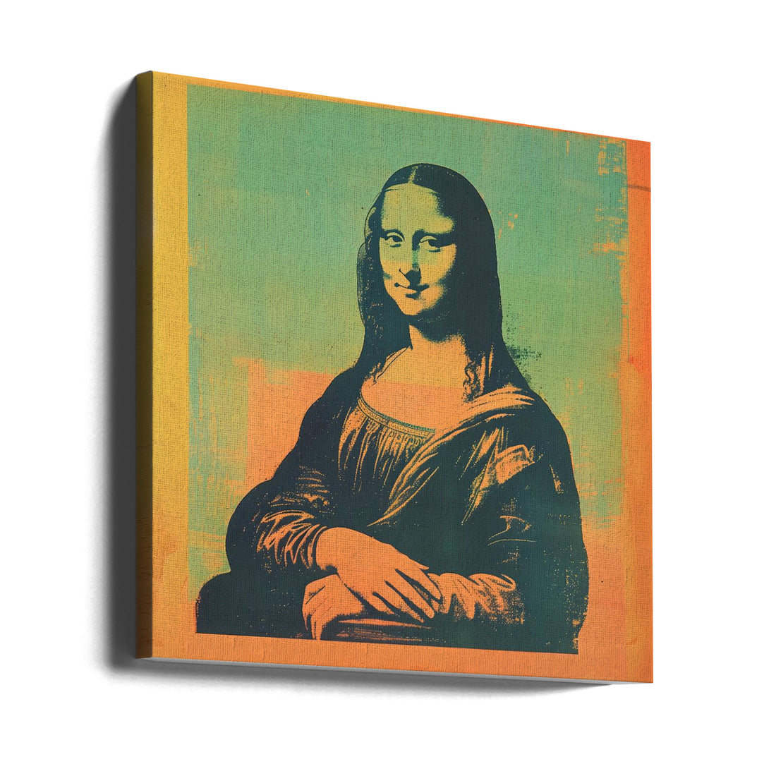 Mona Lisa Modern by Andreas Magnusson | Modern Portrait Painting, Large Canvas Wall Art Print | Artsy Earth