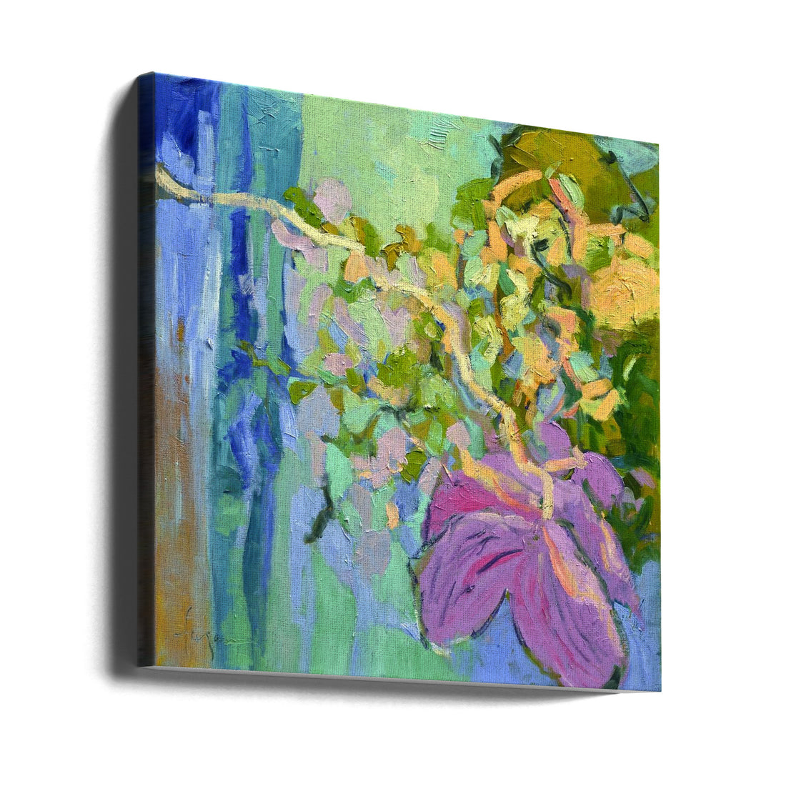 Orchid House Art by Dorothy Fagan | Botanical Floral Painting, Large Canvas Wall Art Print | Artsy Earth