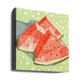 Watermelon Fruit by Katie O'shea | Fresh Melon Food, Large Canvas Wall Art Print | Artsy Earth