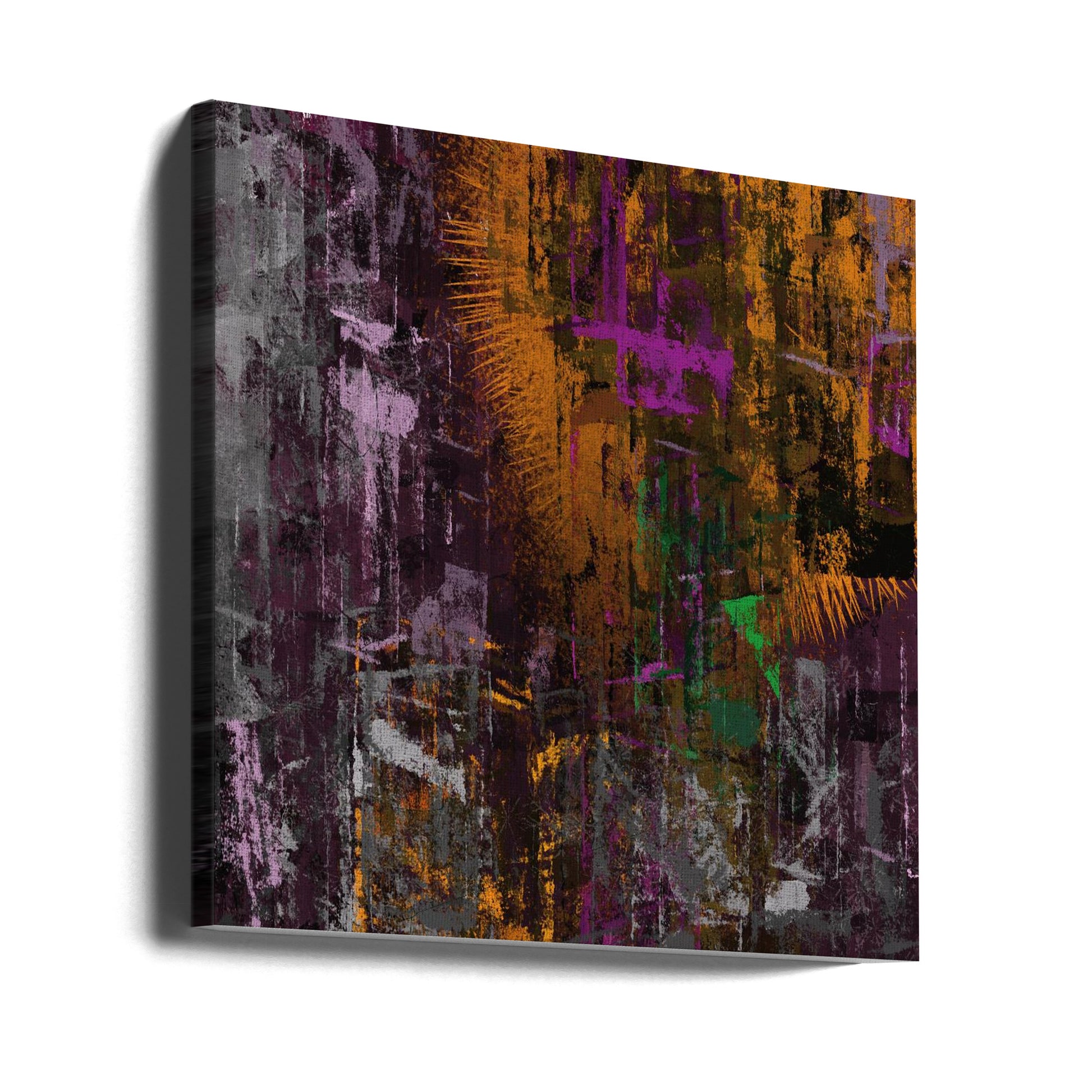 Mystical Dreams by Pelin Atilla | Abstract Purple Art, Large Canvas Wall Art Print | Artsy Earth