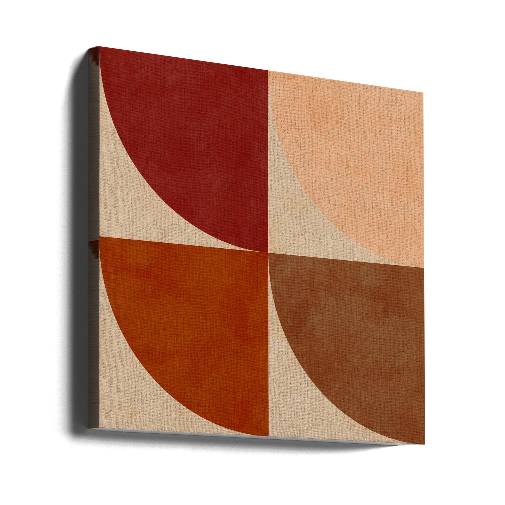 Autumn Midcentury Earthy 11 by Ana Rut Bre | Abstract Geometric Art, Large Canvas Wall Art Print | Artsy Earth