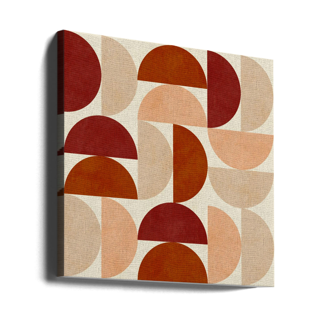 Autumn Mid Century Earthy 6 by Ana Rut Bre | Retro Abstract Geometric, Large Canvas Wall Art Print | Artsy Earth