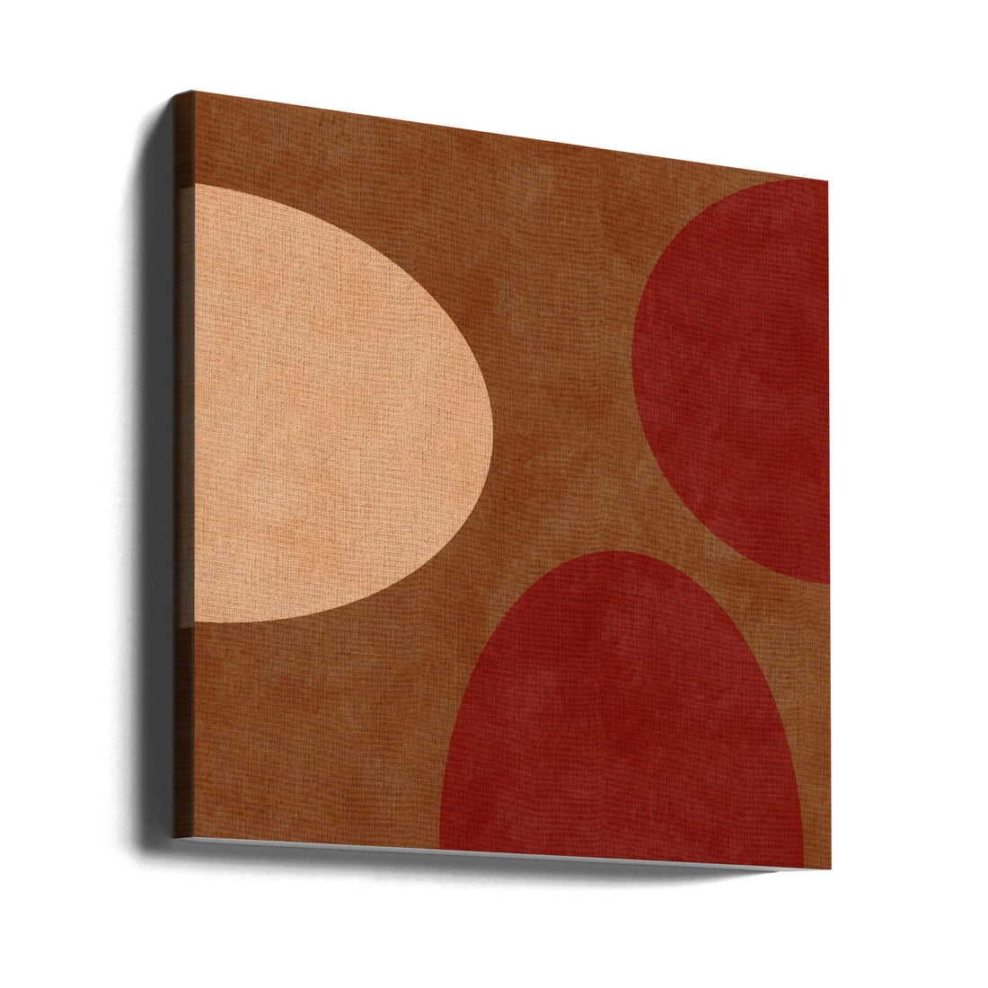 Autumn Mid Century Earthy by Ana Rut Bre | Minimal Nordic Geometric, Large Canvas Wall Art Print | Artsy Earth