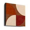 Autumn Mid Century Earthy by Ana Rut Bre | Abstract Geometric Art, Large Canvas Wall Art Print | Artsy Earth