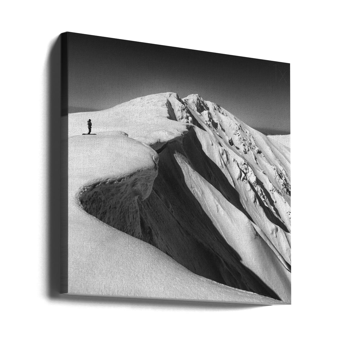 Mountain Risk Taker by Matej Rumansky | Winter Sports Extreme, Large Canvas Wall Art Print | Artsy Earth