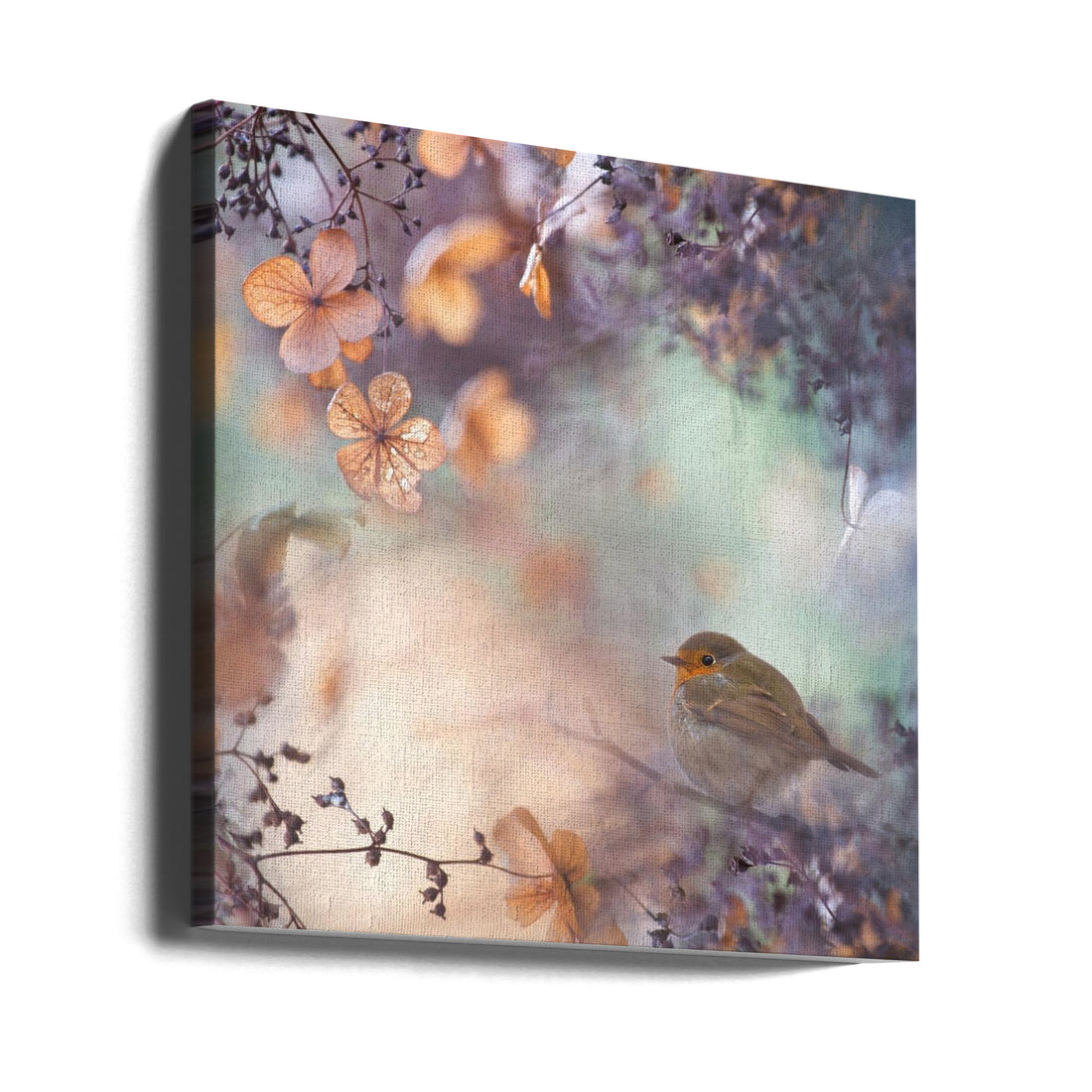 Hydrangea Fantasy by Teuni | Dreamy Floral Garden, Large Canvas Wall Art Print | Artsy Earth