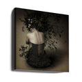 Night Scented Girl by Kiyo Murakami | Surreal Floral Fantasy, Large Canvas Wall Art Print | Artsy Earth