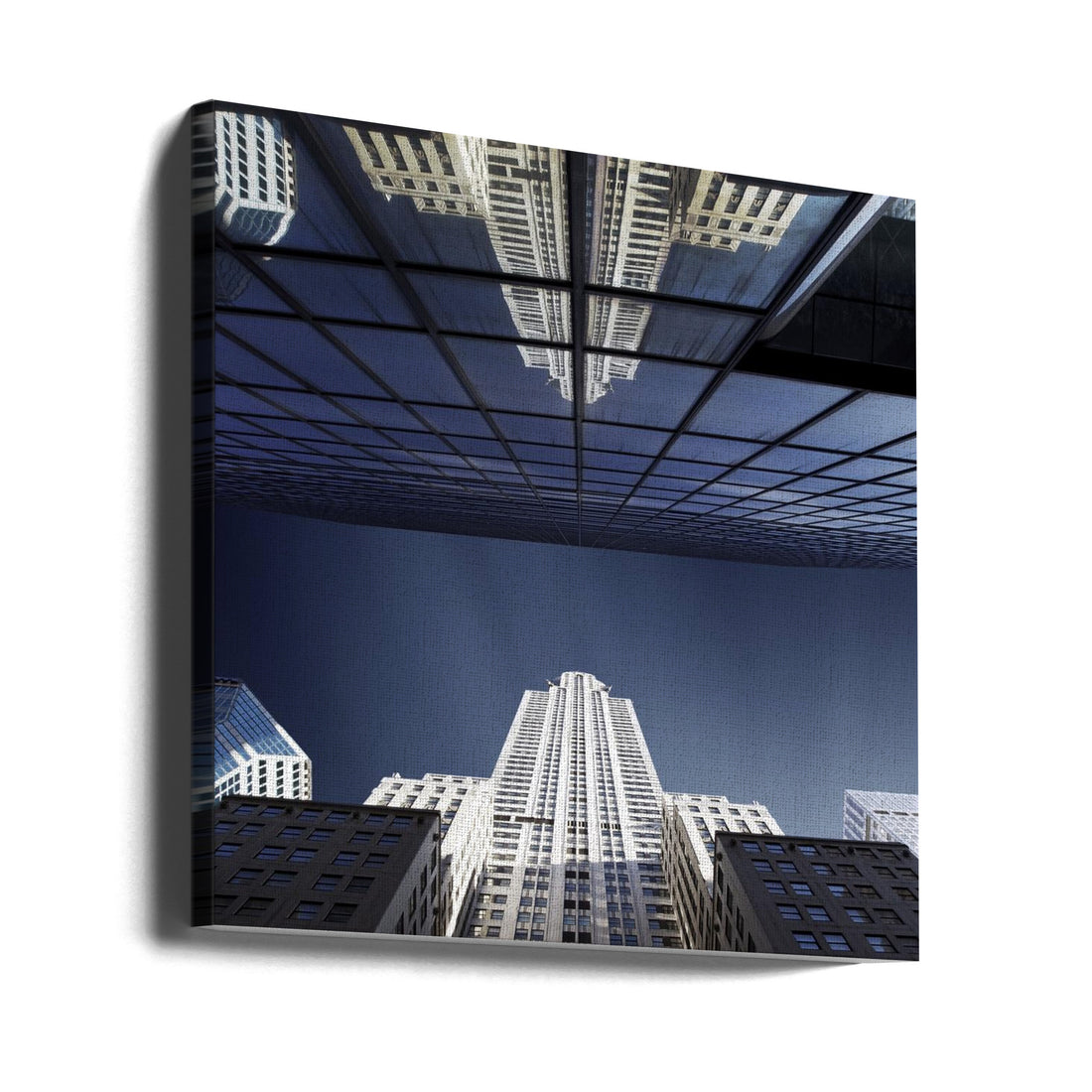 The star of Lexington by Sebastien Del Grosso | Manhattan Chrysler Building, Large Canvas Wall Art Print | Artsy Earth