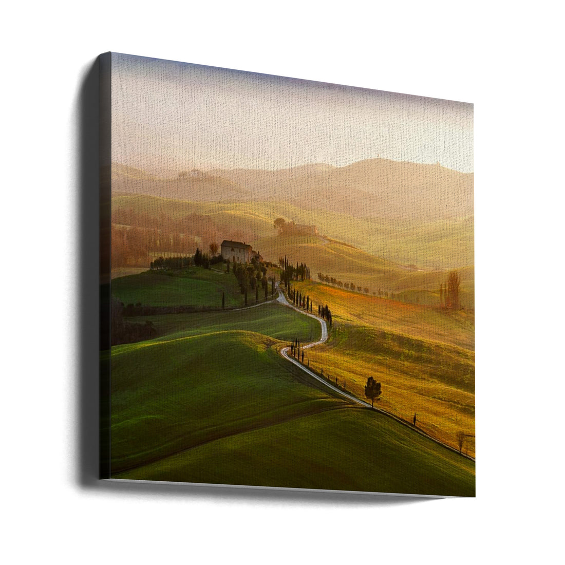 Val d'Orcia by Jarek Pawlak | Tuscan Countryside Landscape, Large Canvas Wall Art Print | Artsy Earth