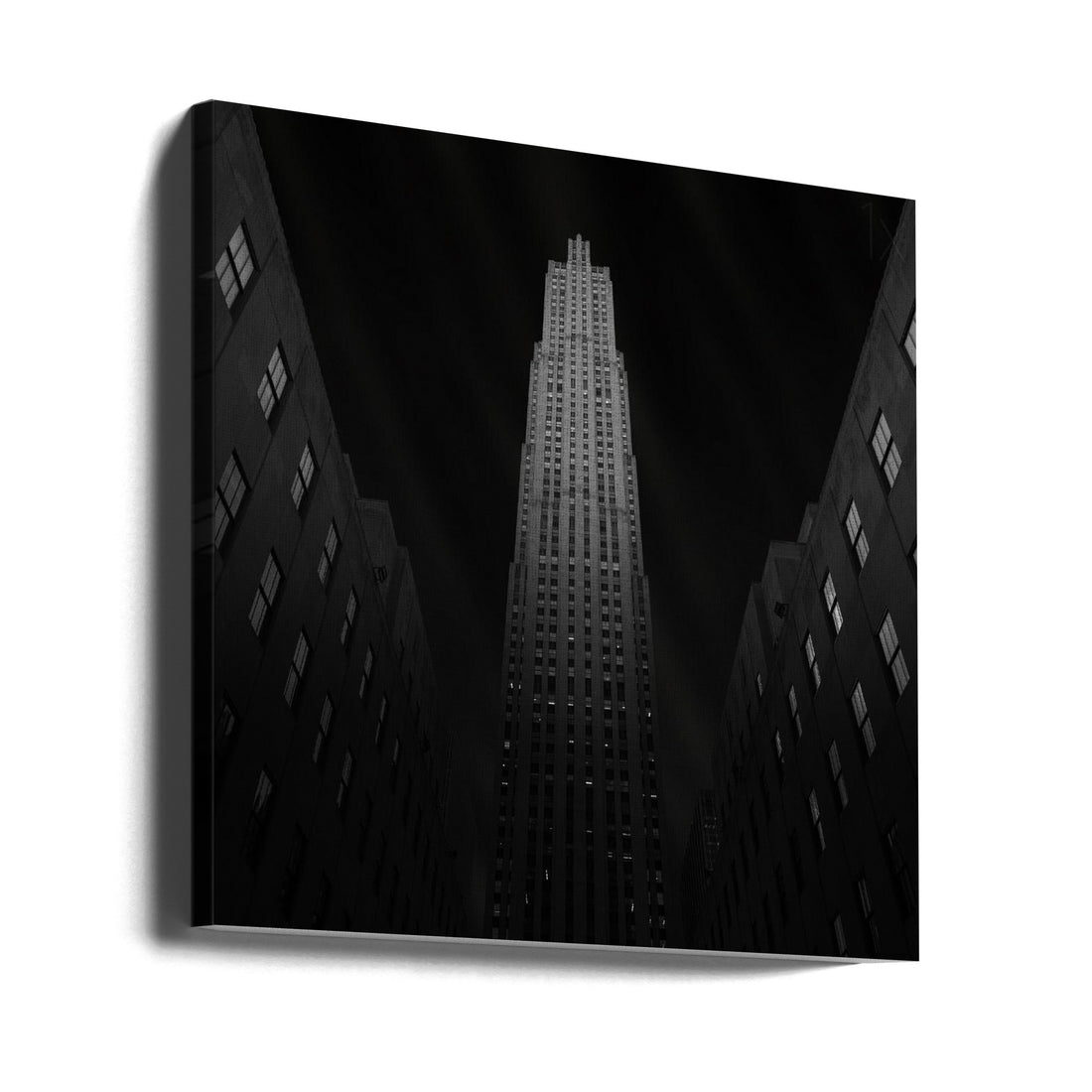 Gotham by Ben Rea | Dark Urban Architecture, Large Canvas Wall Art Print | Artsy Earth