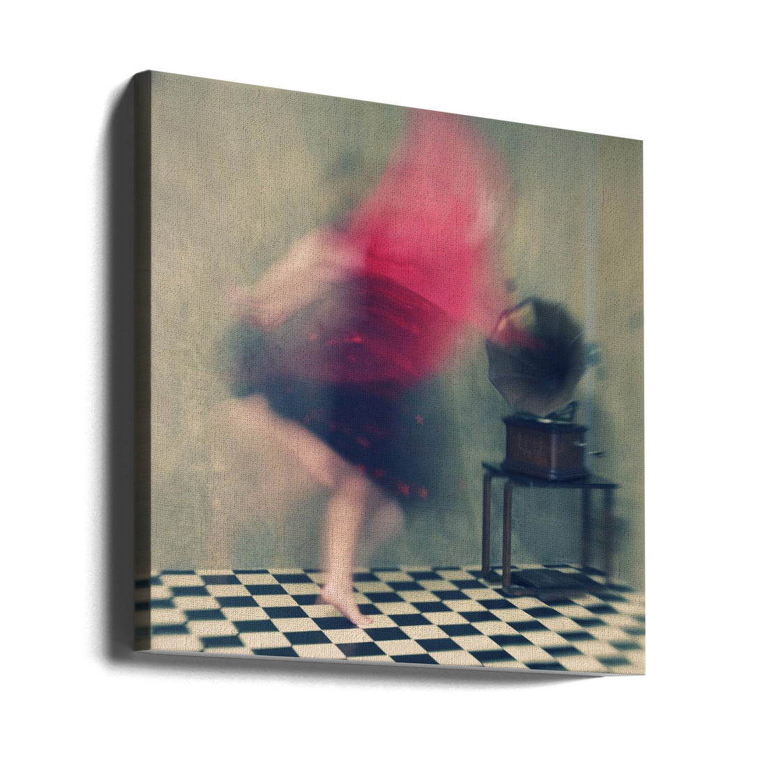 Hop Skip and Jump by Mel Brackstone | Dancing Motion Romance, Large Canvas Wall Art Print | Artsy Earth